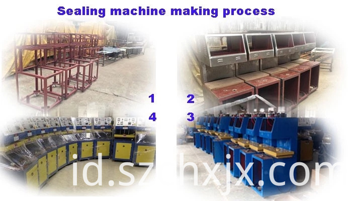 Blister mesin penyegel membuat proses Blister sealing machine making process